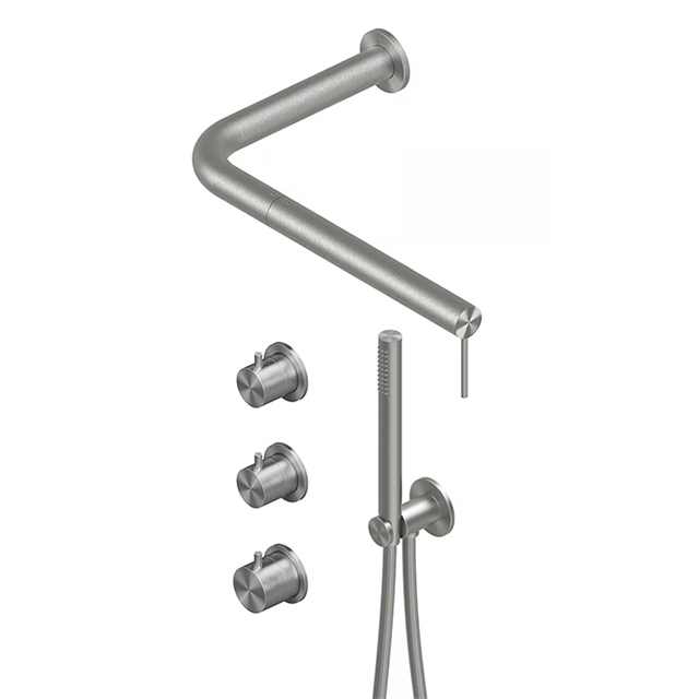 콰드로 2 WAY THERMOSTATIC(자동온도조절) 1249AS 매립샤워세트 SET2 이미지