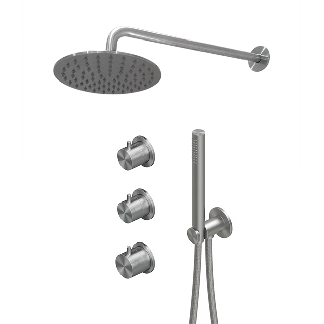 콰드로 2 WAY THERMOSTATIC(자동온도조절) 1249AS 매립샤워세트 SET1 이미지