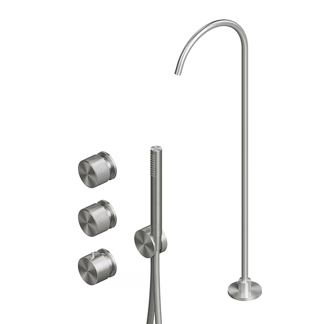 콰드로 2 WAY THERMOSTATIC(자동온도조절) 1649AS 매립욕조수전세트 SET1 이미지