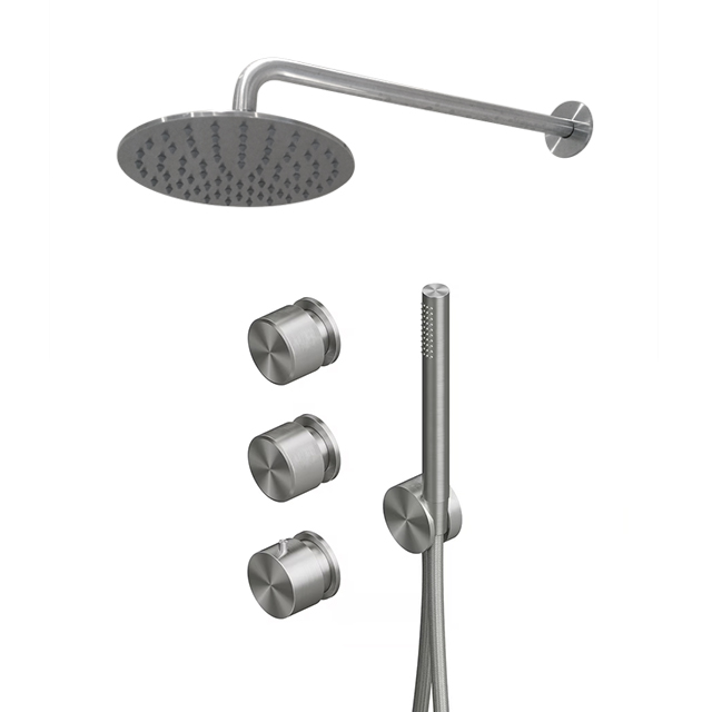 콰드로 2 WAY THERMOSTATIC(자동온도조절) 1649AS 매립샤워세트 SET1 이미지