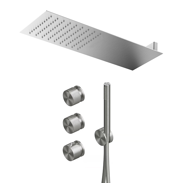 콰드로 2 WAY THERMOSTATIC(자동온도조절) 1649AS 매립샤워세트 SET4 이미지