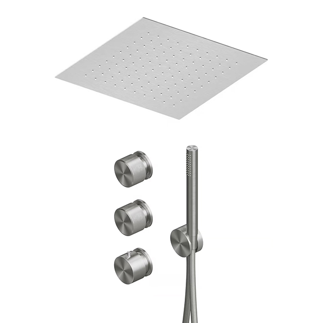 콰드로 2 WAY THERMOSTATIC(자동온도조절) 1649AS 매립샤워세트 SET5 이미지