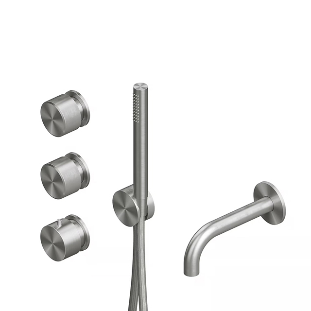 콰드로 2 WAY THERMOSTATIC(자동온도조절) 1649AS 매립욕조수전세트 SET2 이미지
