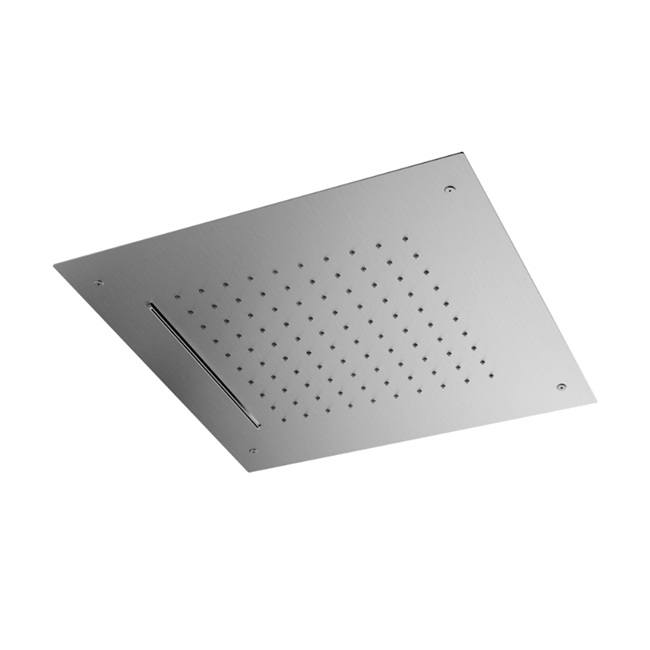 MARINER 무광스테인레스 천정매립 사각 헤드샤워  - 2기능 샤워(RAIN+WATERFALL) WLS3200CS 이미지